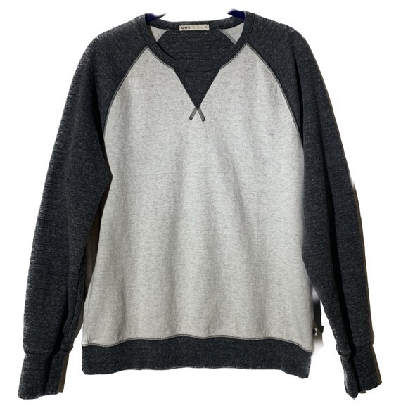 O.N.S. Color Block Crewneck Sweatshirt - Picture 1 of 8